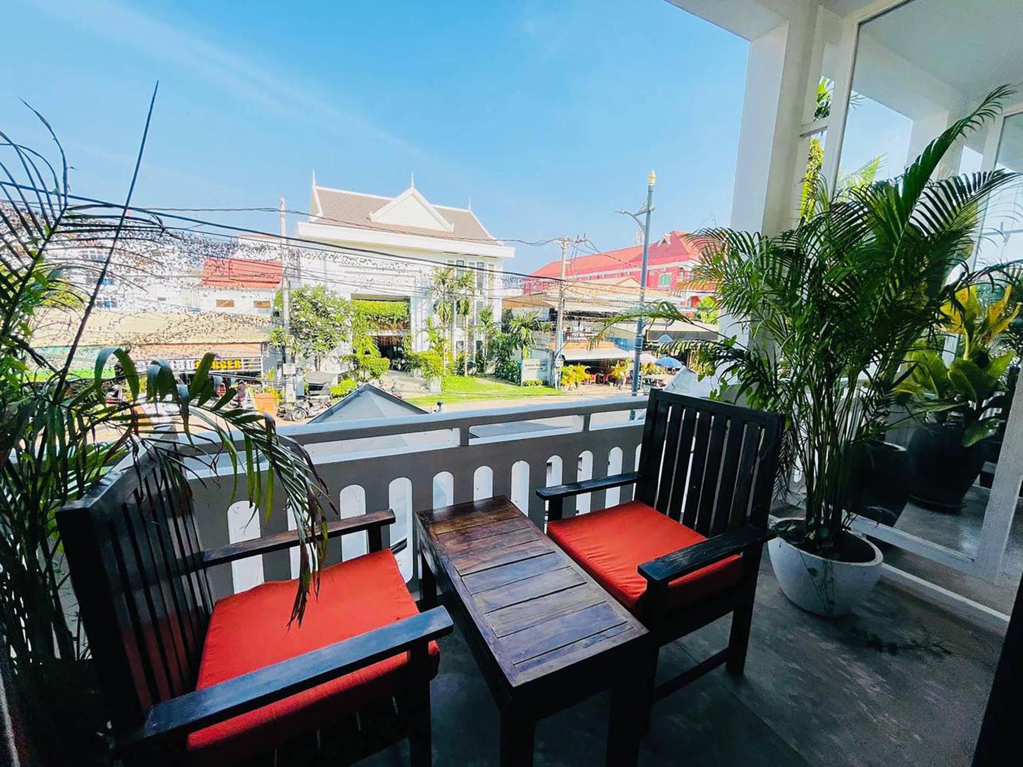 Готель Chhouy Vathna Angkor Boutique Сіємреап Екстер'єр фото